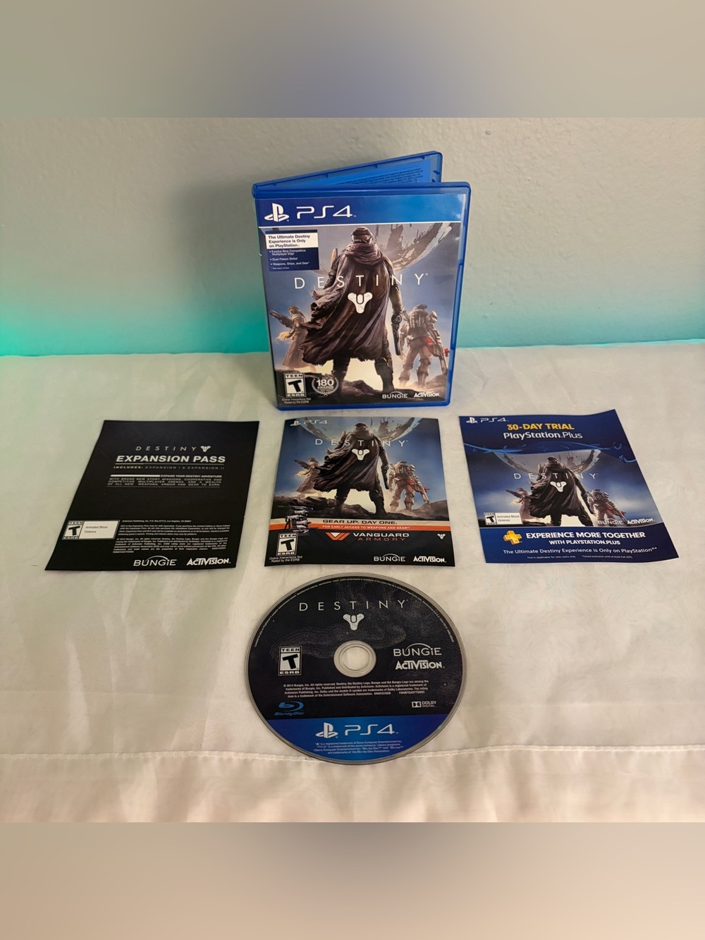Destiny (Sony PlayStation 4, 2014, PS4) CIB Complete Tested & Works Videogame